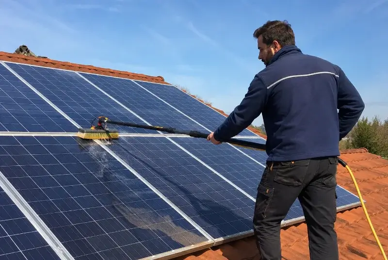 Nettoyage et entretien de panneaux solaires à Blaye