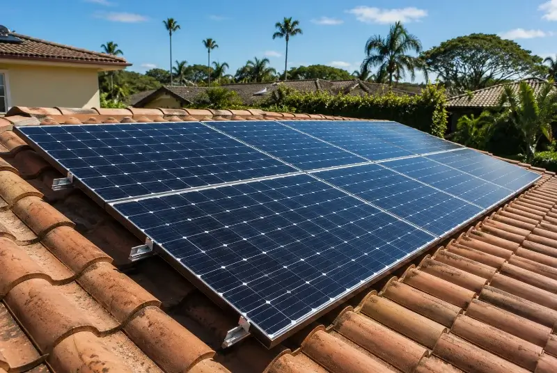 Installation de panneaux solaires à Blaye